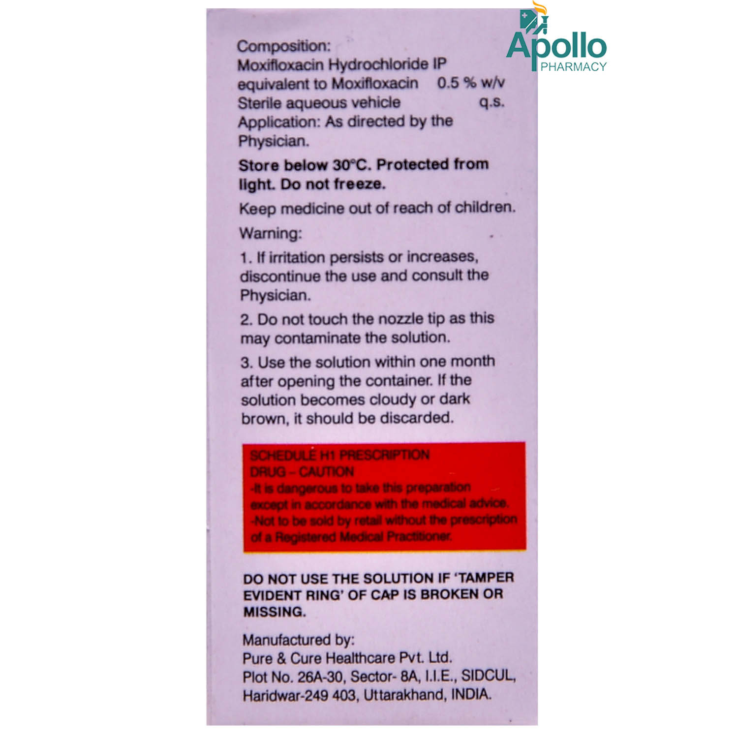 Moxiblu Eye Drops 5 ml, Pack of 1 EYE DROPS Moxiblu Eye Drops 5 ml, Pack of 1 EYE DROPS