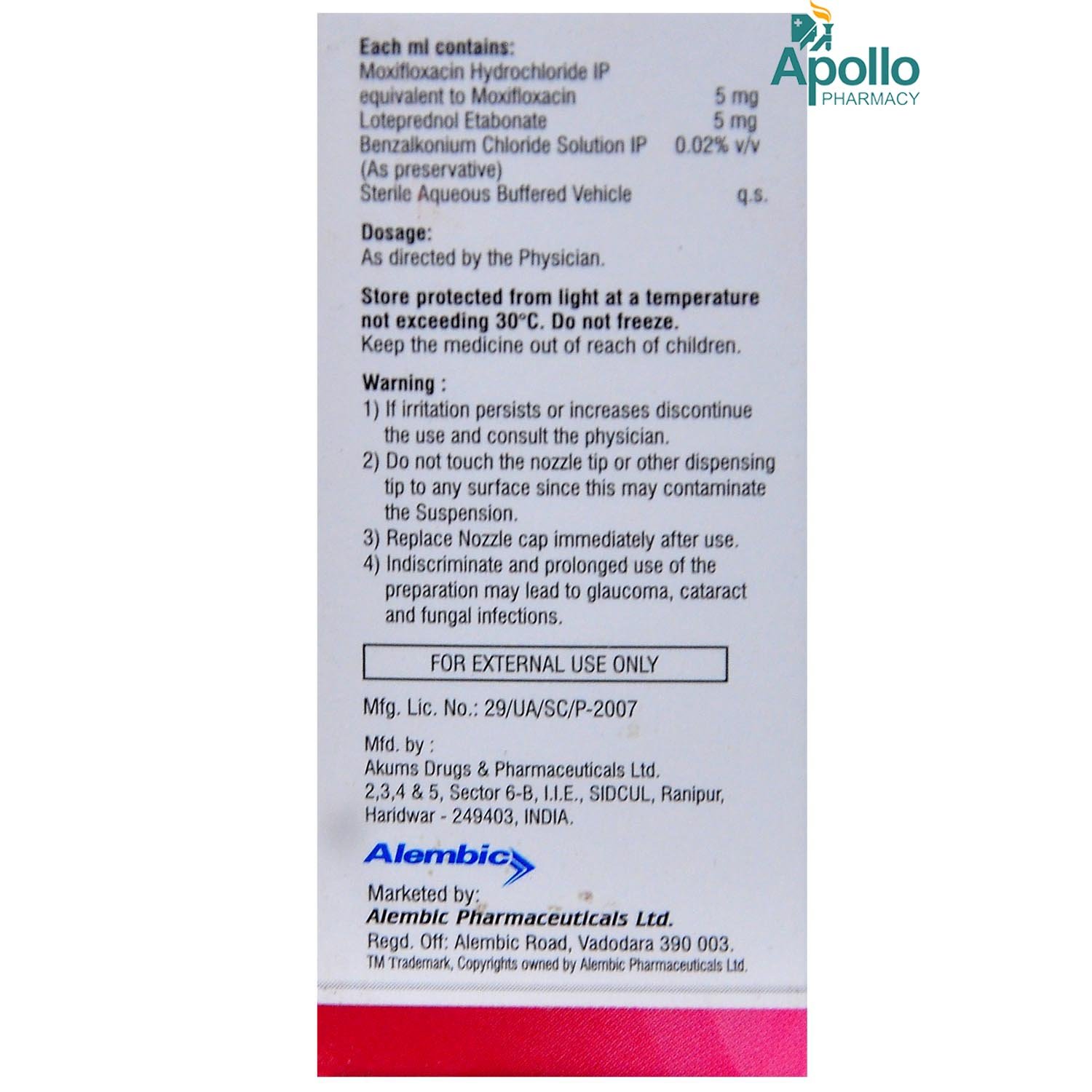 Moxoft LP Eye Drops 5 ml, Pack of 1 DROPS Moxoft LP Eye Drops 5 ml, Pack of 1 DROPS