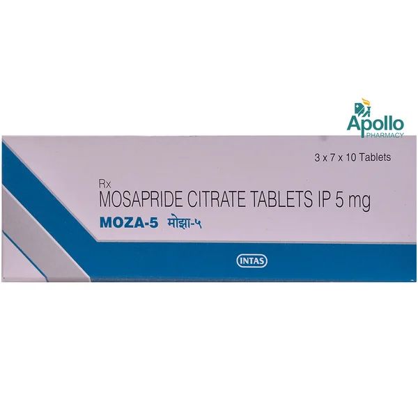 Moza 5 Tablet 10's, Pack of 10 TabletS