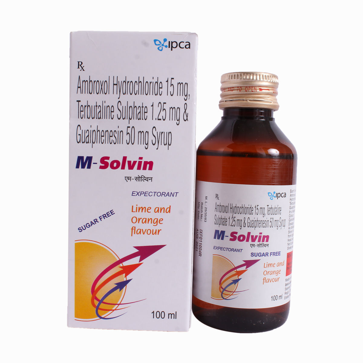 Buy M-Solvin Expectorant 100 ml Online