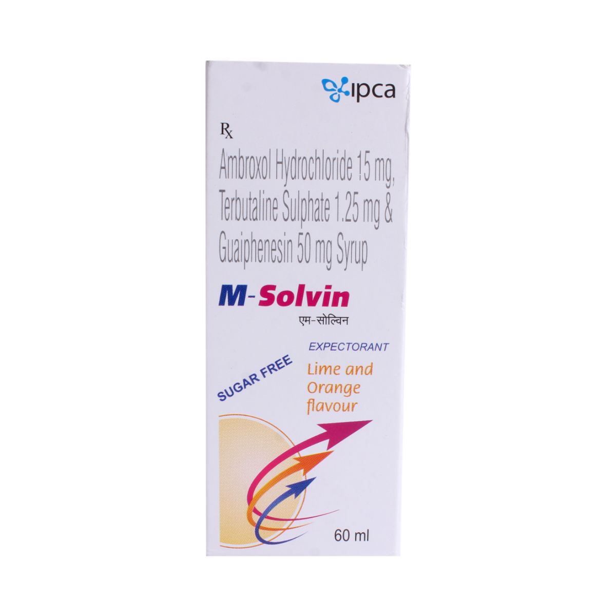 Buy Msolvin Exepectorant Syrup 60 ml Online