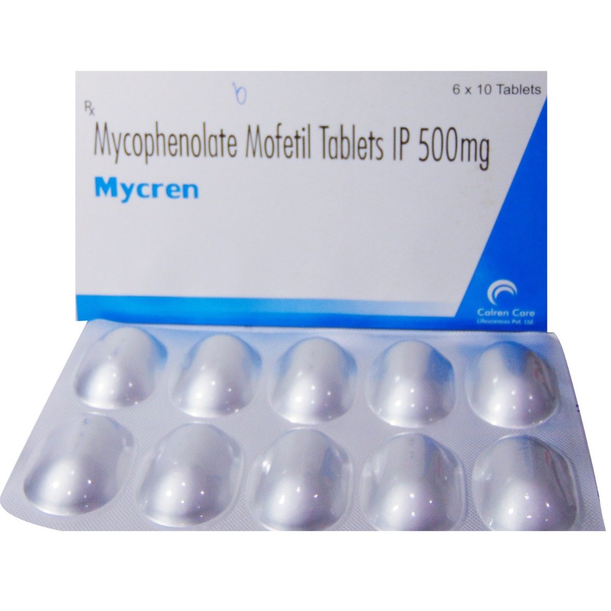 Mycren 500 mg Tablet 10's, Pack of 10 TabletS Mycren 500 mg Tablet 10's, Pack of 10 TabletS
