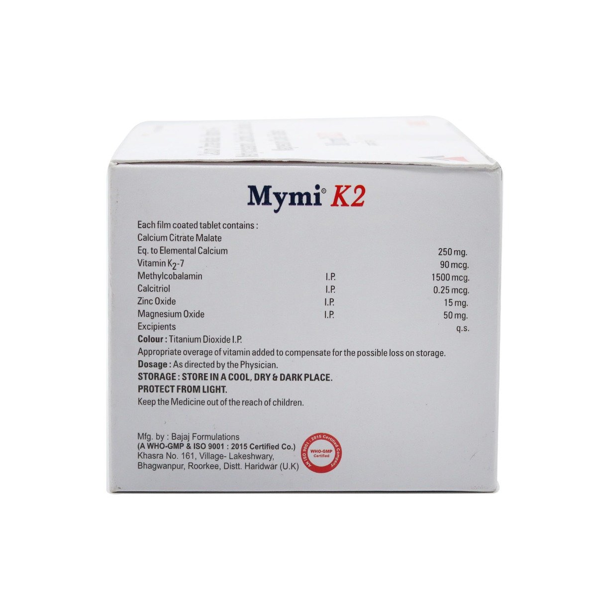 Mymi K2 Tablet 10's, Pack of 10 TABLETS Mymi K2 Tablet 10's, Pack of 10 TABLETS