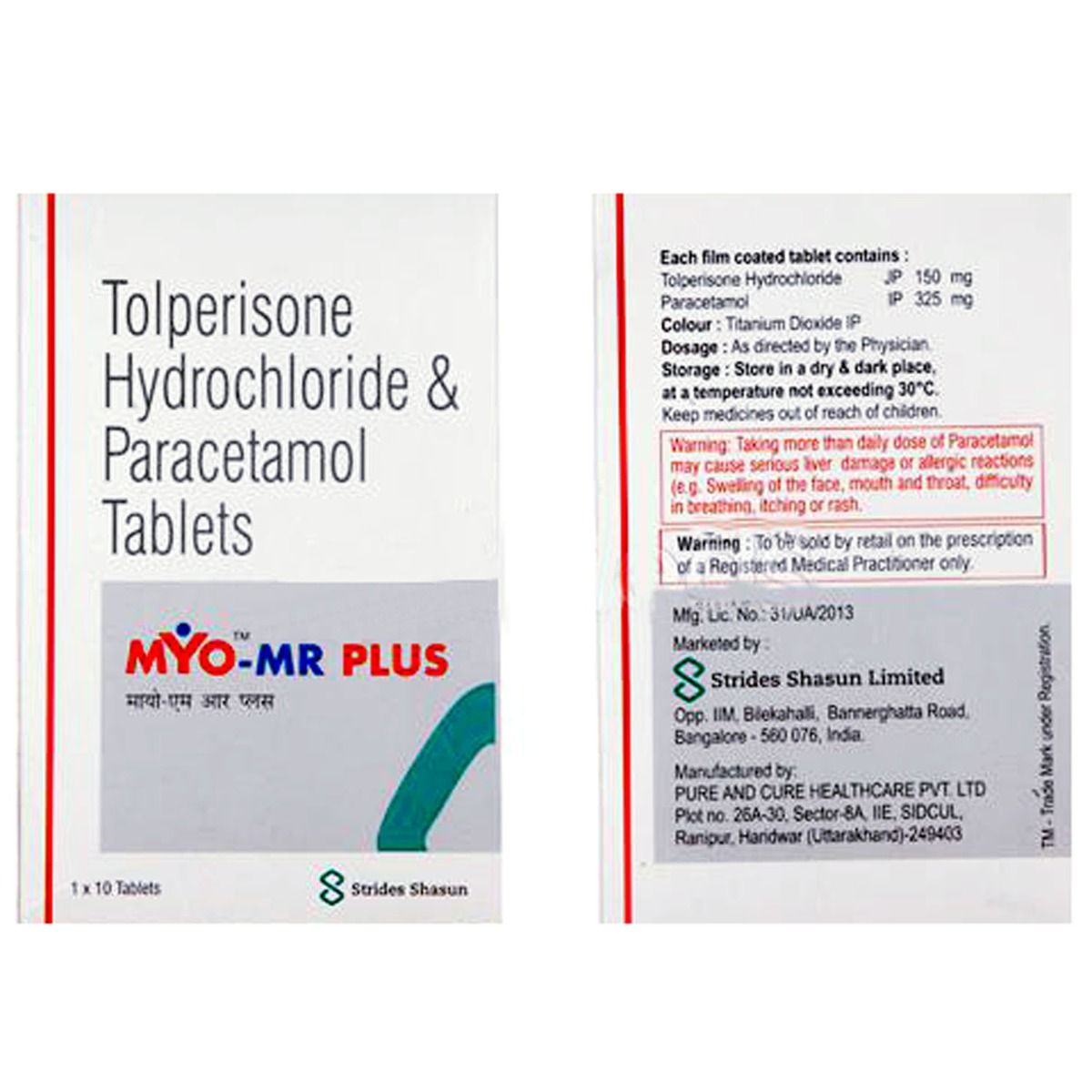 Buy Myo-MR Plus Tablet 10's Online