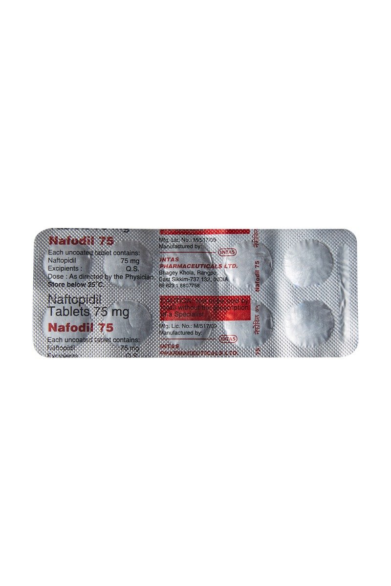Nafodil 75 Tablet 10's, Pack of 10 TABLETS Nafodil 75 Tablet 10's, Pack of 10 TABLETS
