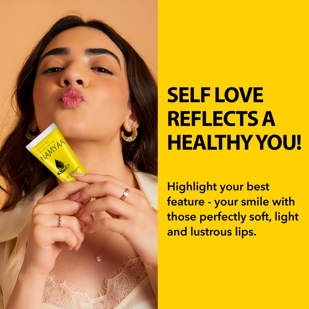 Namyaa Natural Lip Serum 30 gm | Moiturises & Heals Damaged Lips | Lightens Dark Lips, Pack of 1 Namyaa Natural Lip Serum 30 gm | Moiturises & Heals Damaged Lips | Lightens Dark Lips, Pack of 1