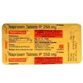 Naprosyn 250 Tablet 15's, Pack of 15 TABLETS