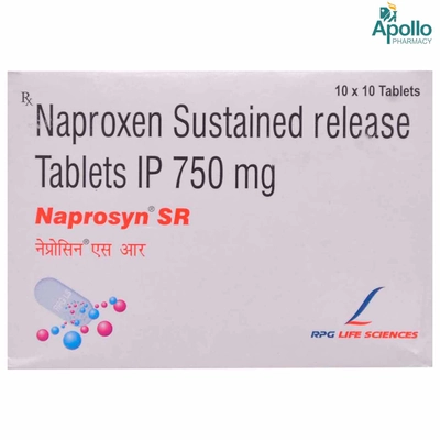 Naprosyn SR Tablet 10's, Pack of 10 TABLETS