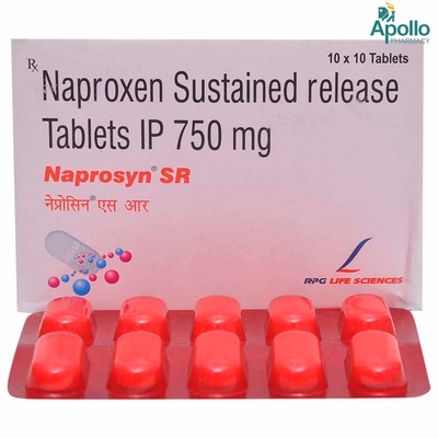 Naprosyn SR Tablet 10's, Pack of 10 TABLETS