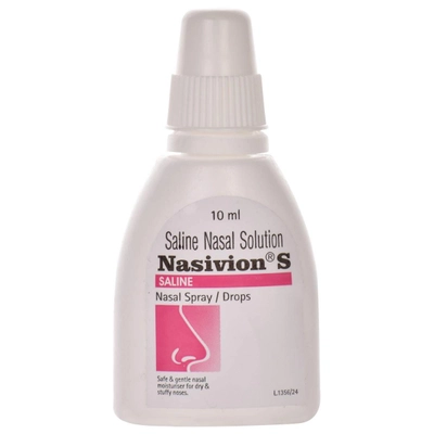 Nasivion S Nasal Drops, 10 ml, Pack of 1 NASAL DROPS