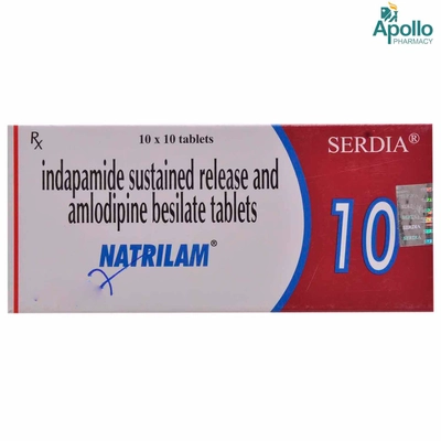 Natrilam Tablet 10's, Pack of 10 TABLETS