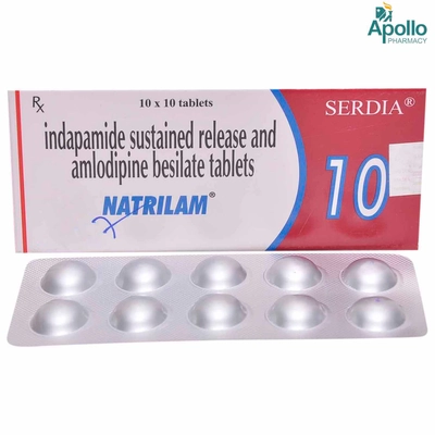 Natrilam Tablet 10's, Pack of 10 TABLETS