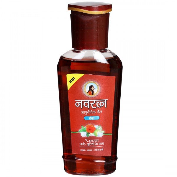 Navratna Ayurvedic Cool Hair Oil, 45 ml, Pack of 1 Navratna Ayurvedic Cool Hair Oil, 45 ml, Pack of 1