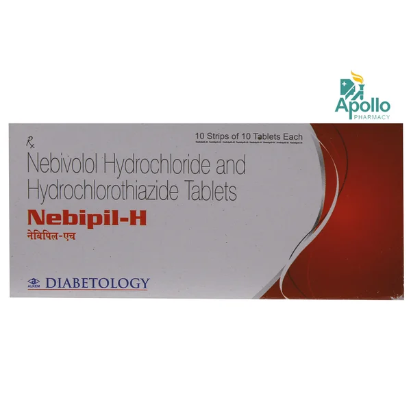 NEBIPIL H TABLET, Pack of 10 TABLETS