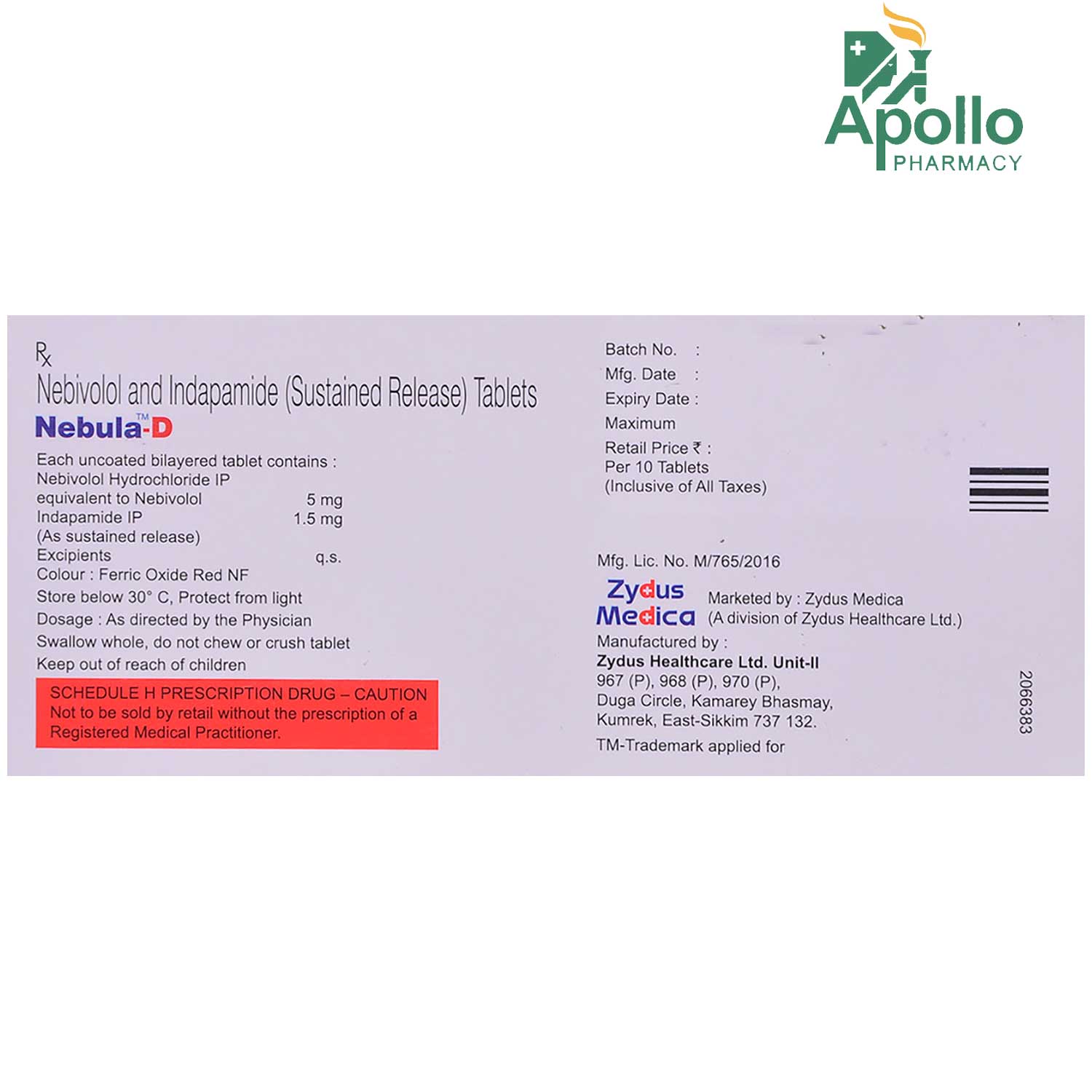Nebula-D Tablet 10's, Pack of 10 TABLETS Nebula-D Tablet 10's, Pack of 10 TABLETS