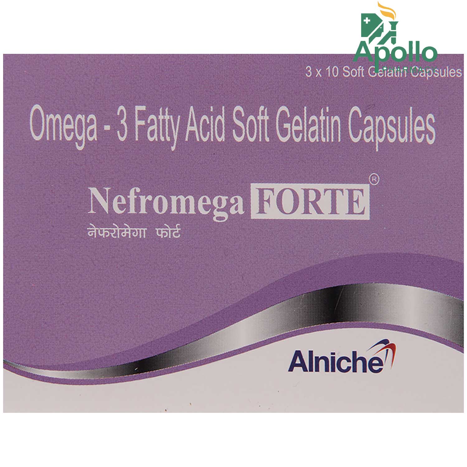 Buy Nefromega Forte Capsule 10's Online