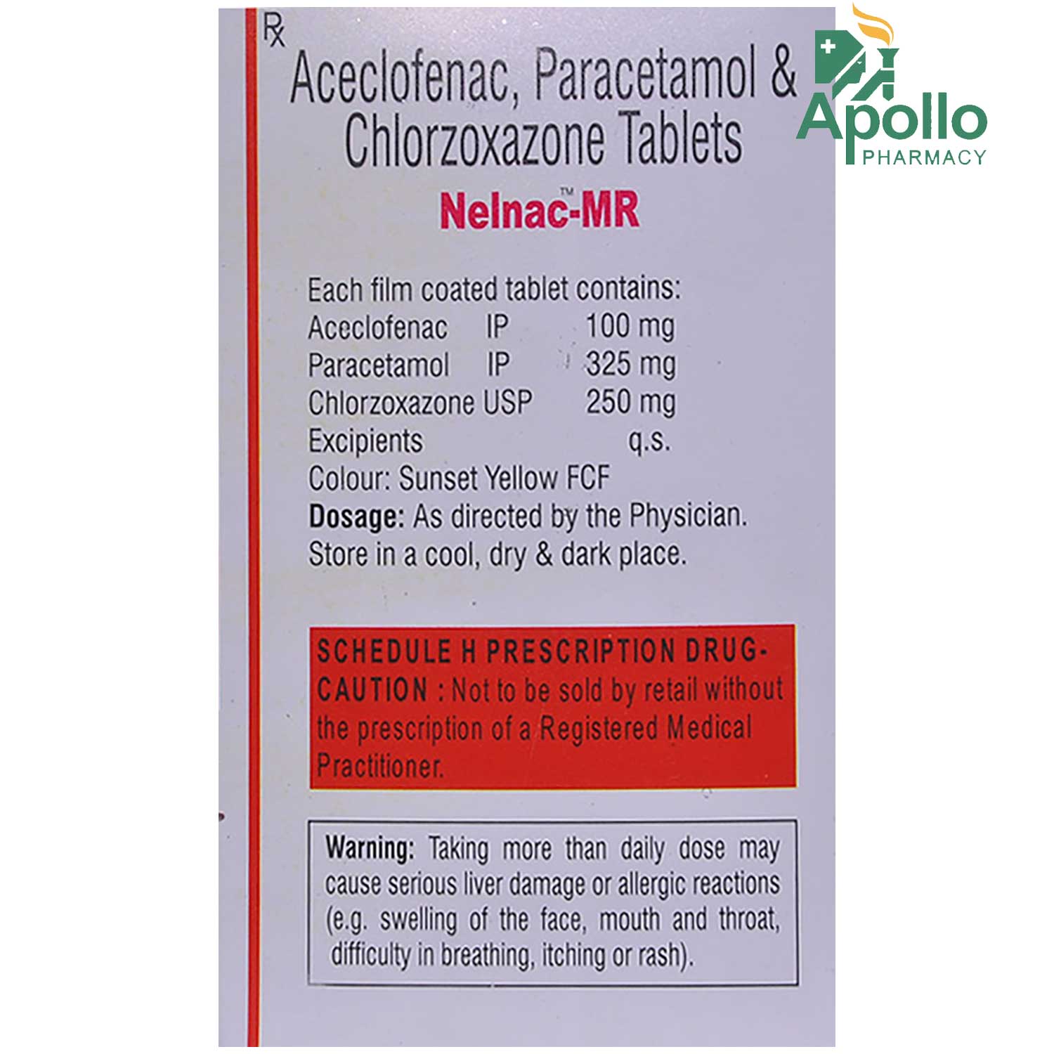 Nelnac MR Tablet 10's, Pack of 10 TabletS Nelnac MR Tablet 10's, Pack of 10 TabletS