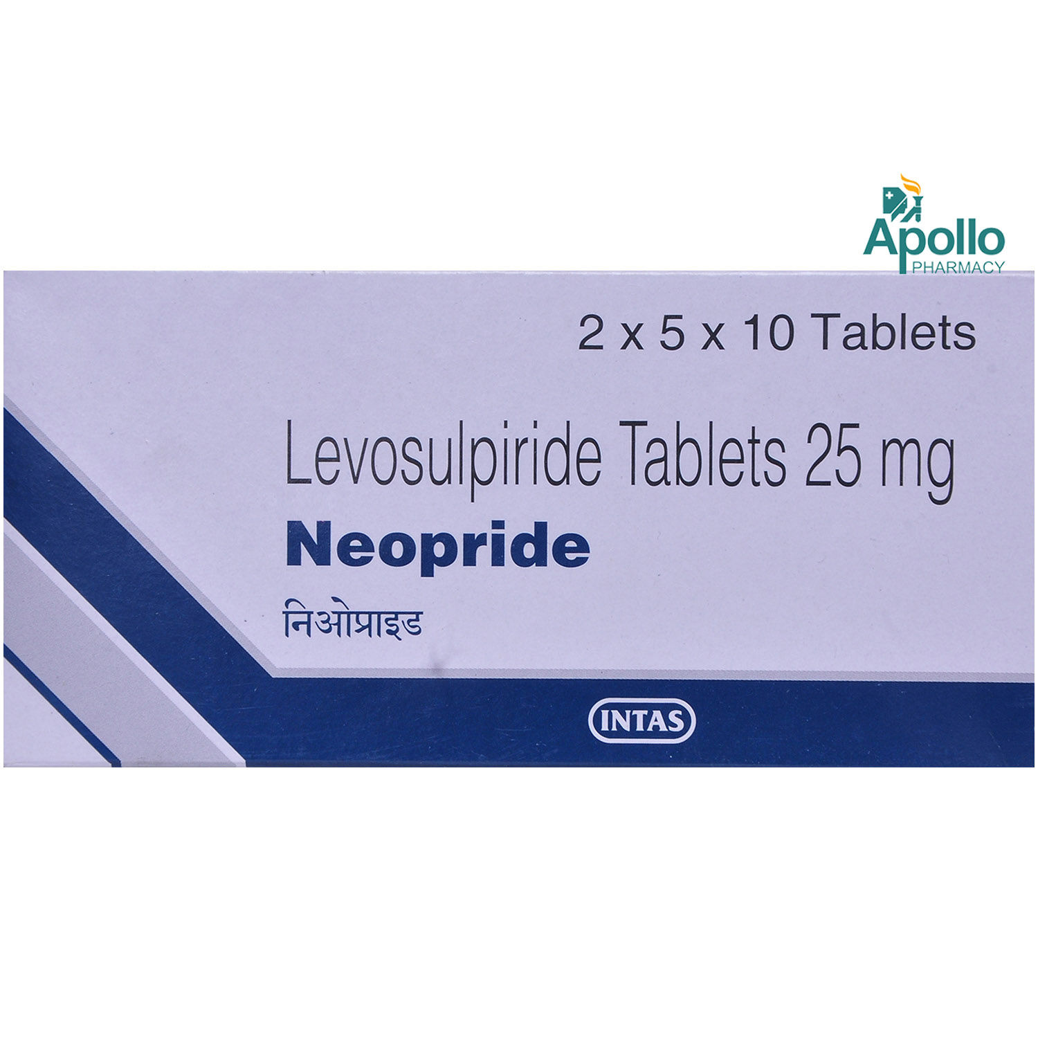 Buy Neopride 25 mg Tablet 10's Online