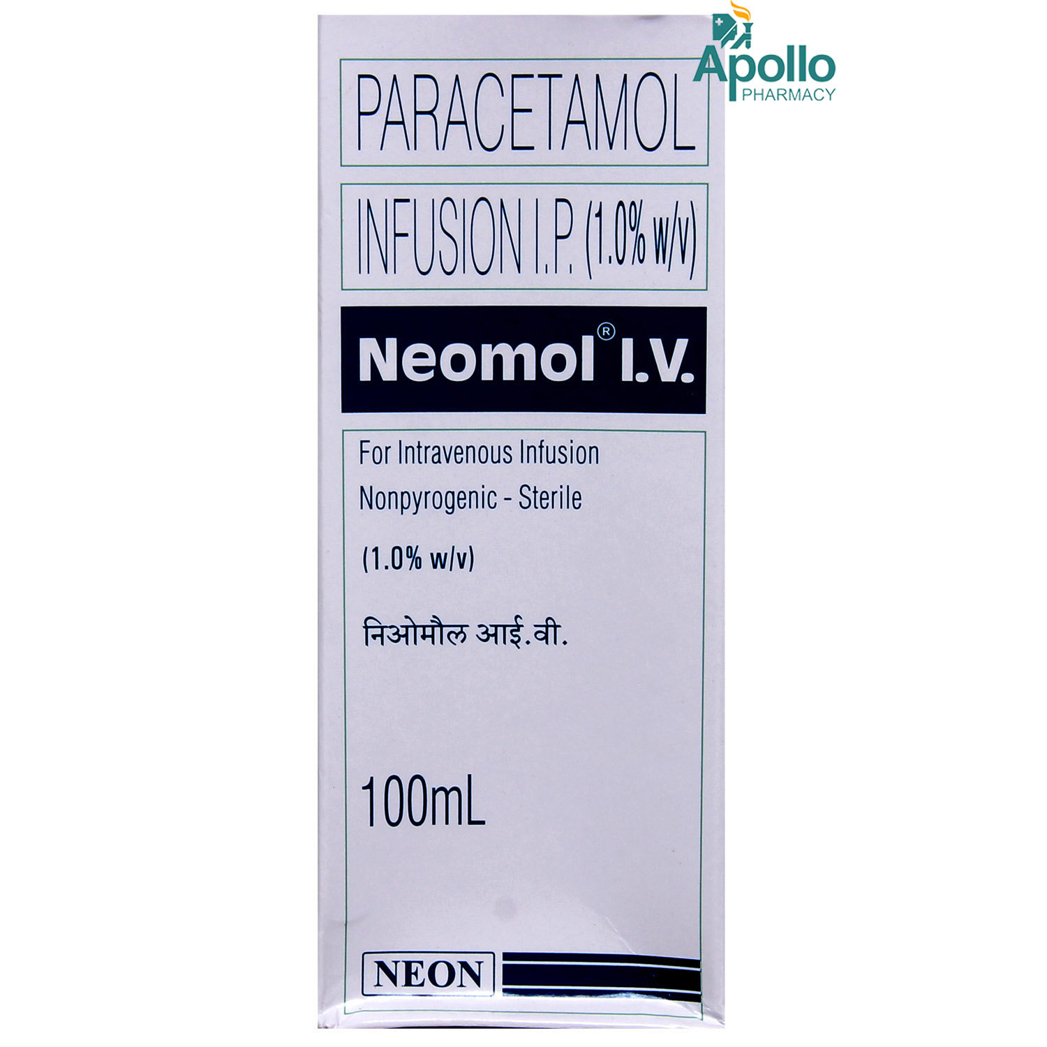 Neomol Infusion 100 ml, Pack of 1 Injection Neomol Infusion 100 ml, Pack of 1 Injection