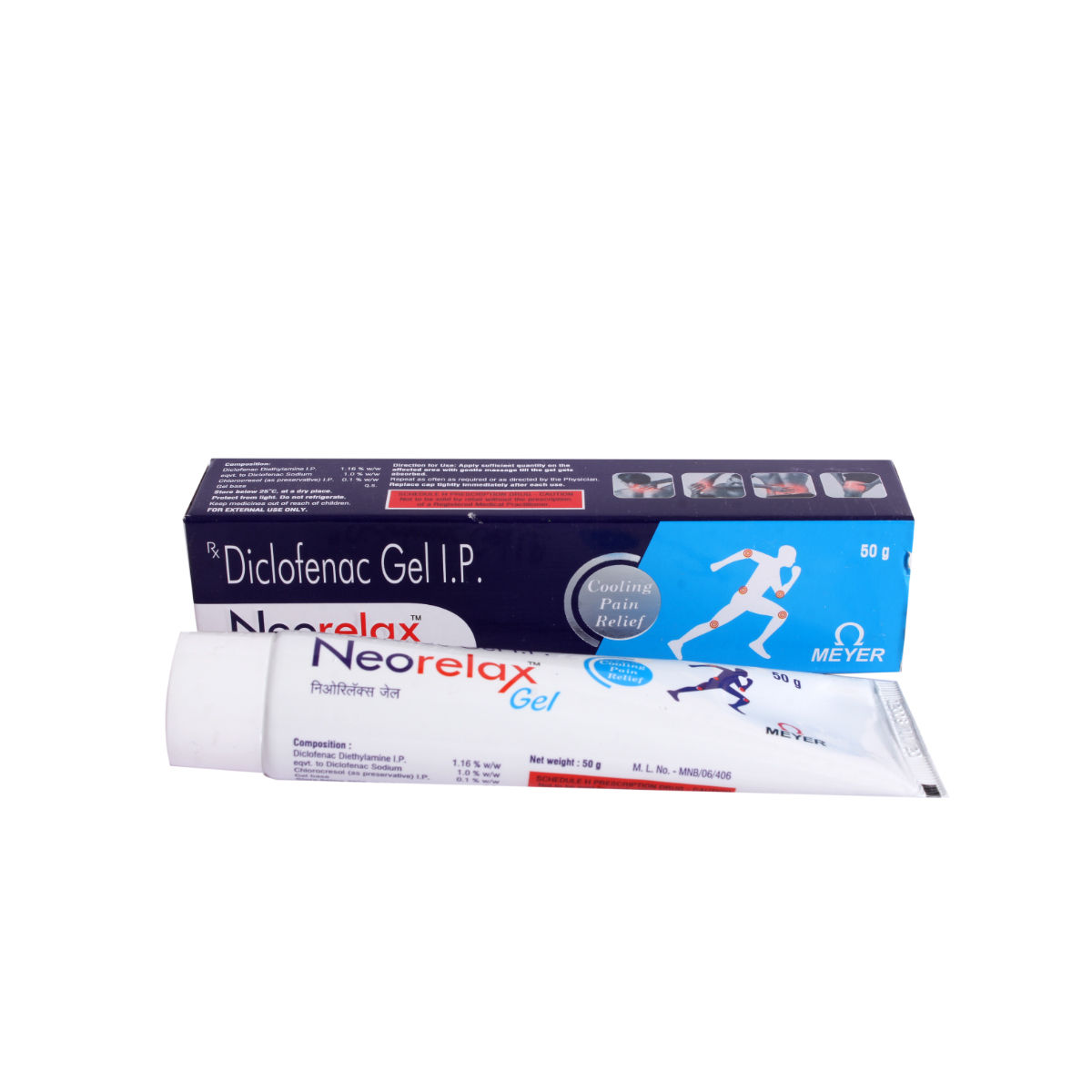 Buy Neorelax 1%W/W Gel 50gm Online