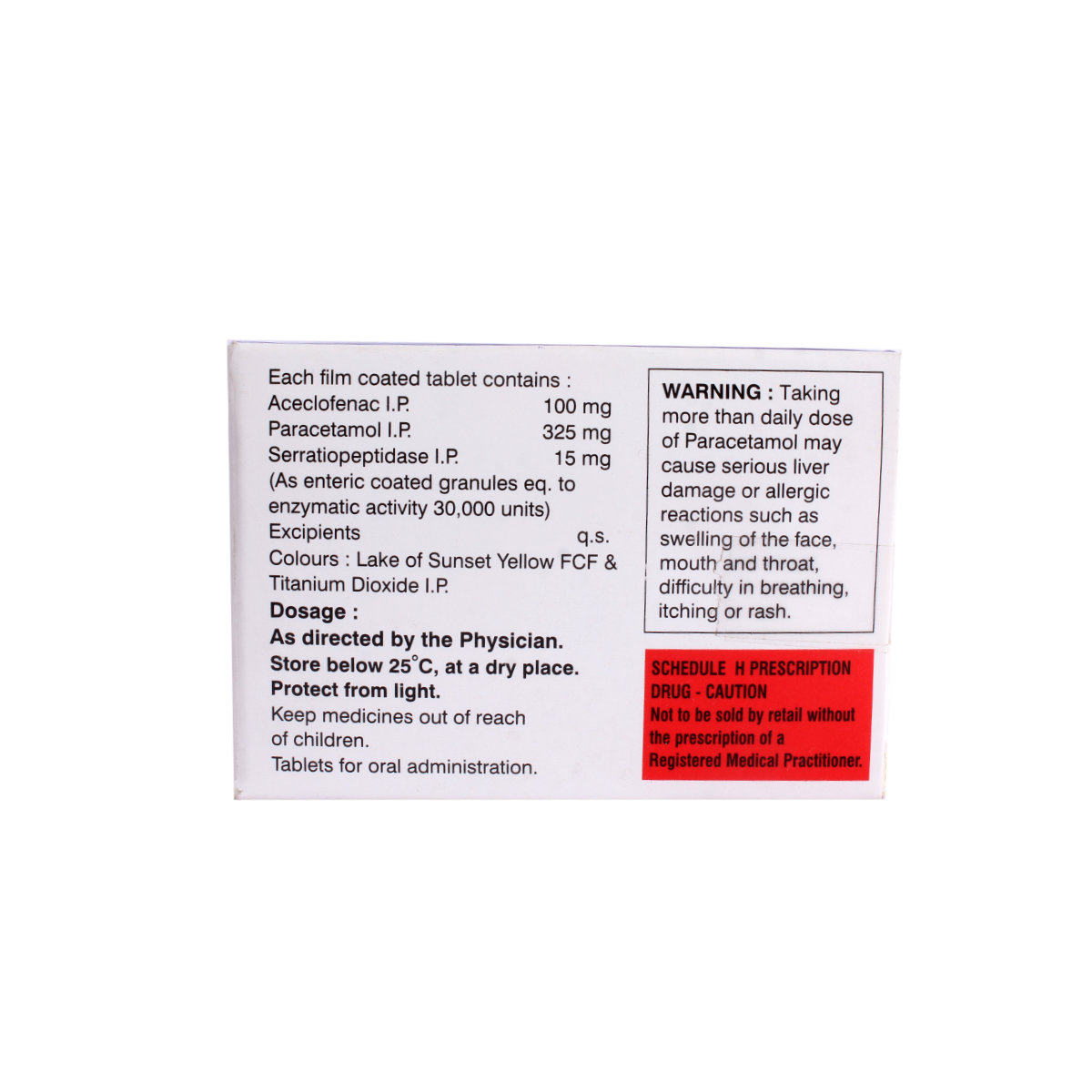 Neorelax SP Tablet 10's, Pack of 10 TabletS Neorelax SP Tablet 10's, Pack of 10 TabletS