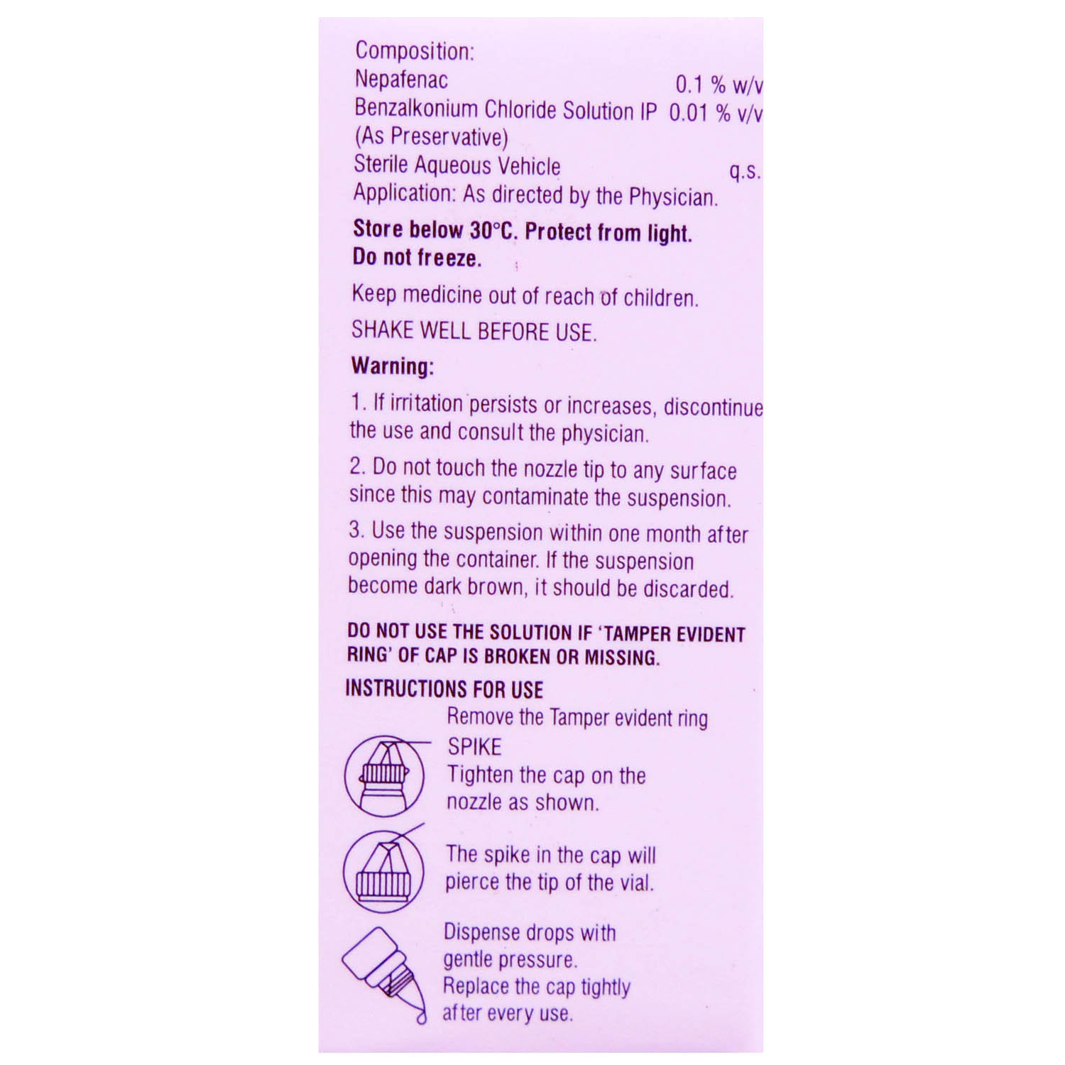 Nepablu Eye Drops 5 ml, Pack of 1 Eye Drops Nepablu Eye Drops 5 ml, Pack of 1 Eye Drops