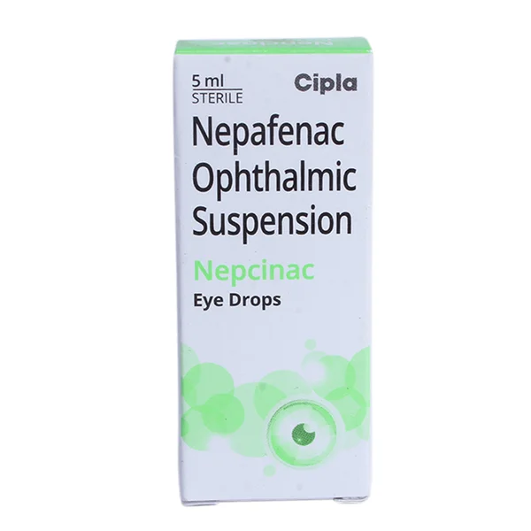 Nepcinac Eye Drops 5 ml, Pack of 1 EYE DROPS