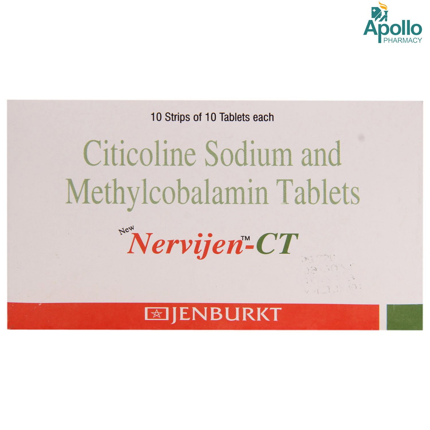 Buy New Nervijen CT Tablet 10's Online