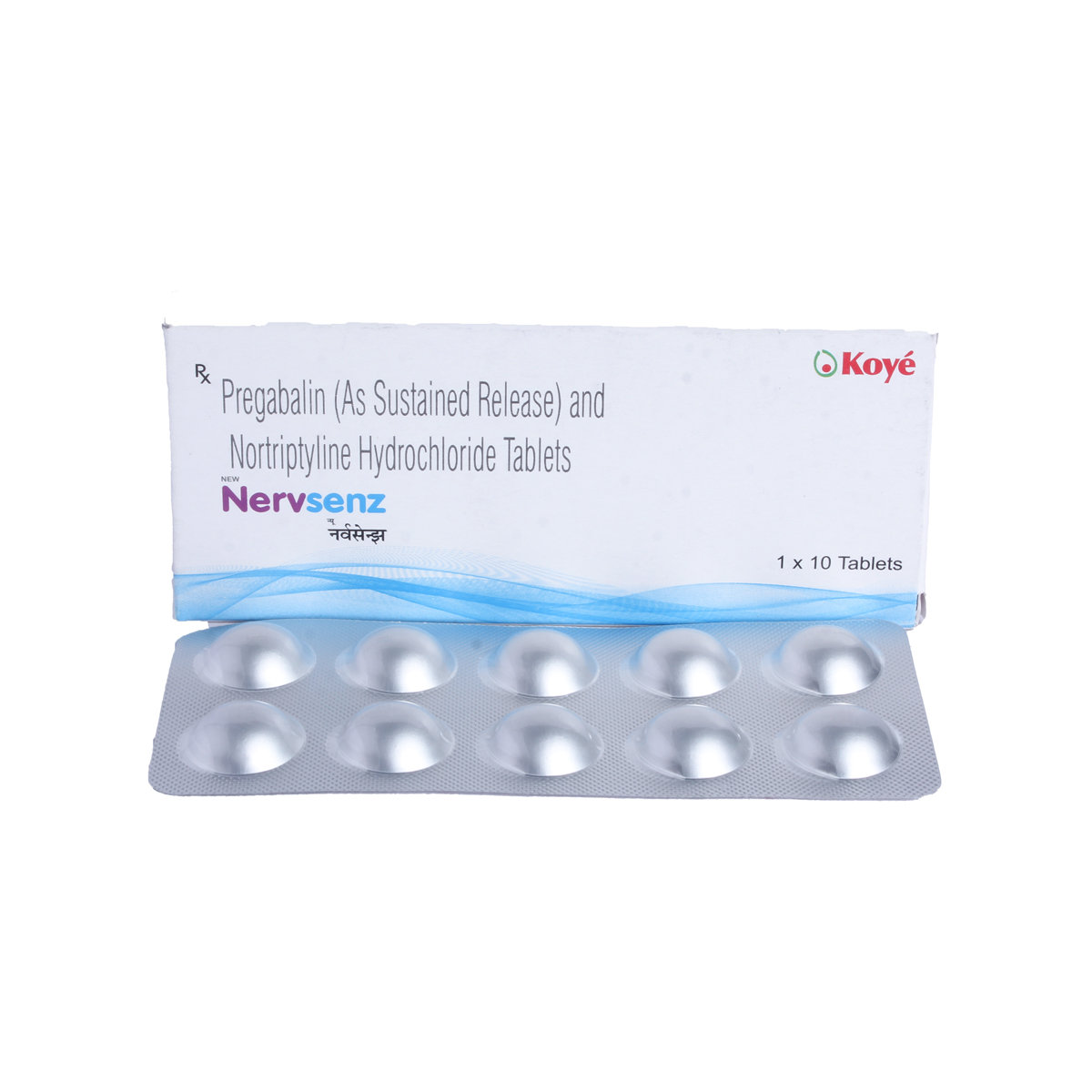 Nervsenz Tablet 10's, Pack of 10 Nervsenz Tablet 10's, Pack of 10