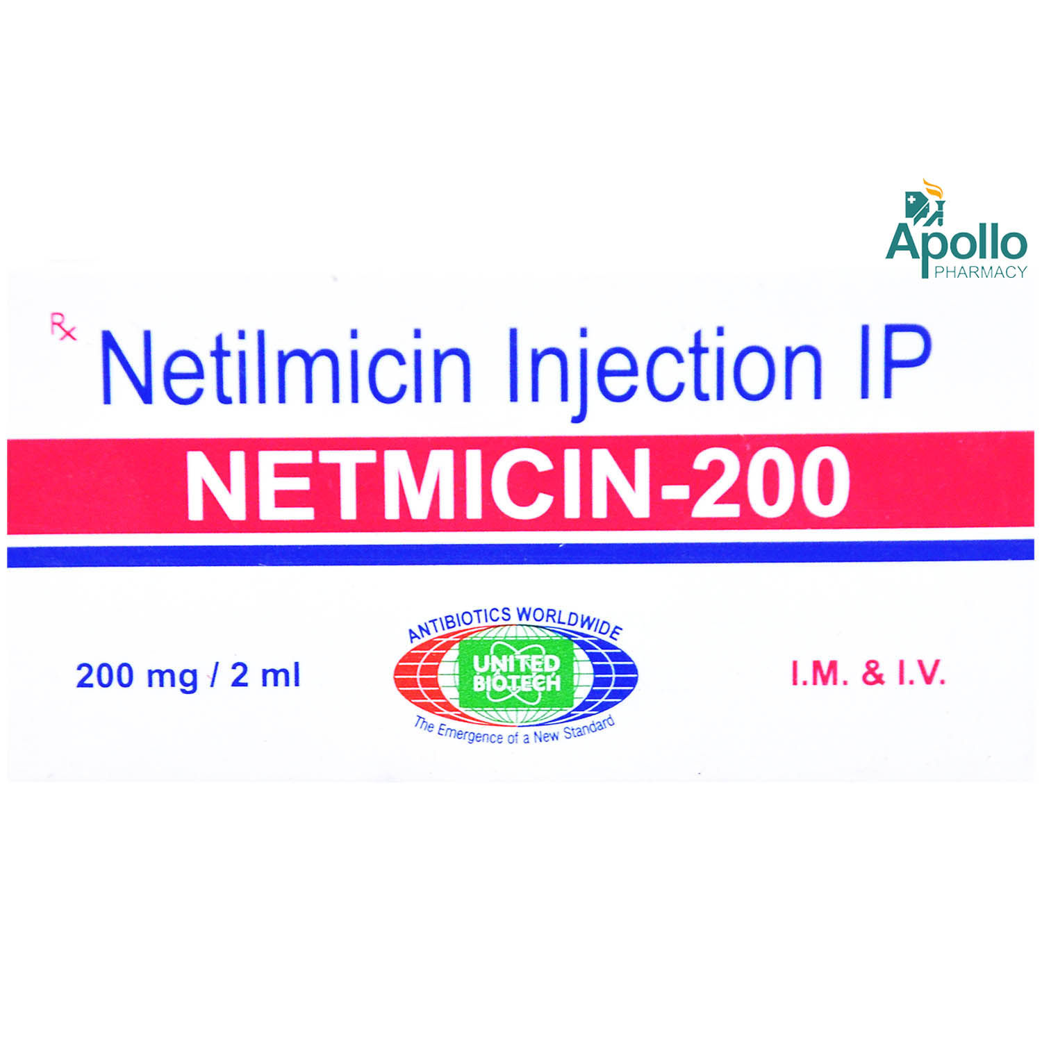 Buy Netmicin-200 Injection 2 ml Online