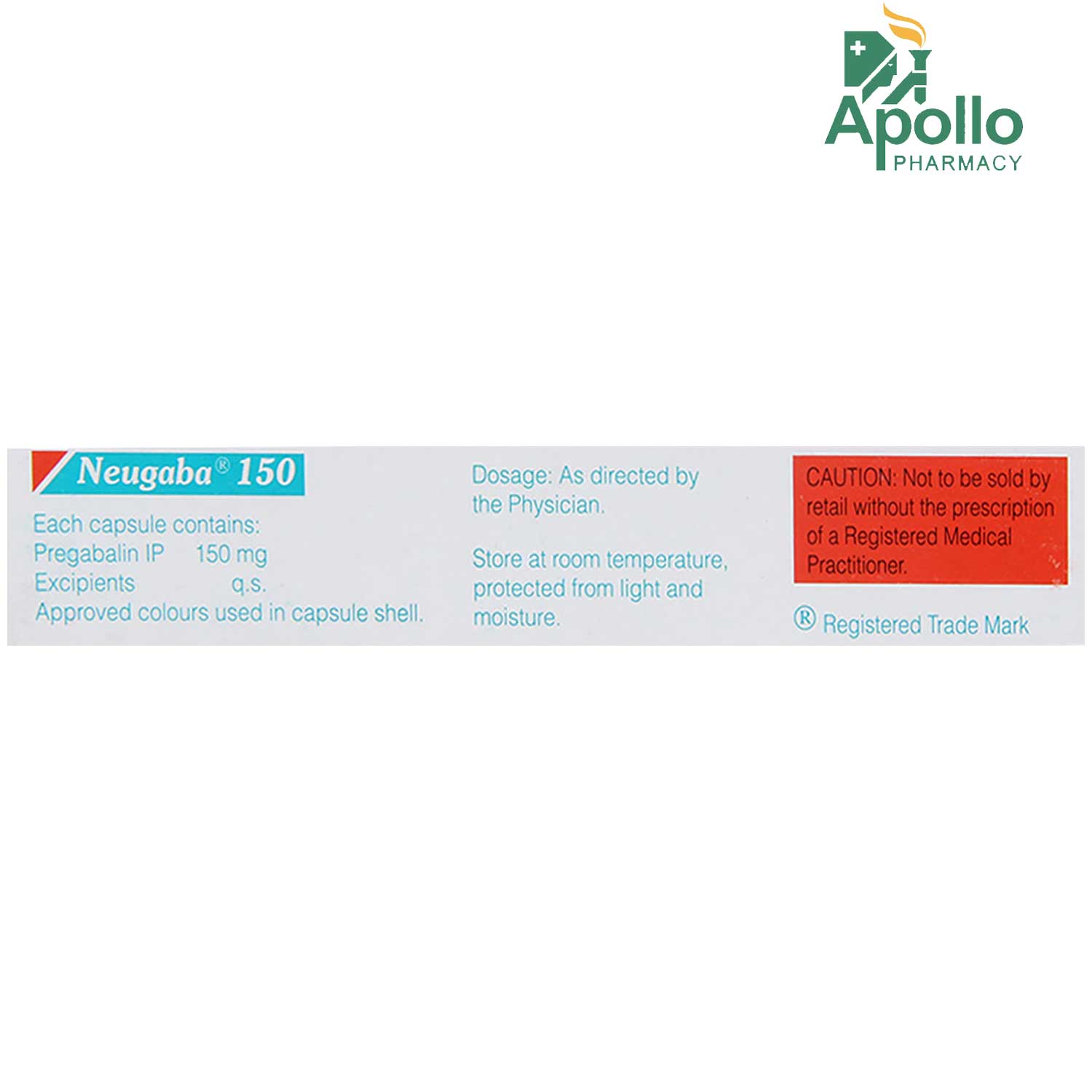 Neugaba 150 Capsule 10's, Pack of 10 CAPSULES Neugaba 150 Capsule 10's, Pack of 10 CAPSULES