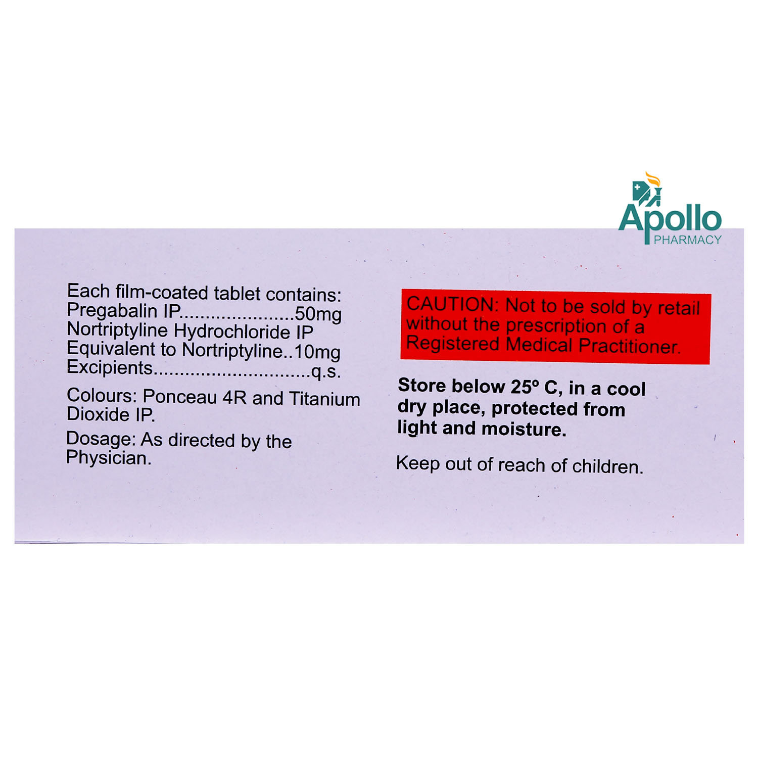 Neurokem NT 50 mg Tablet 10's, Pack of 10 Neurokem NT 50 mg Tablet 10's, Pack of 10