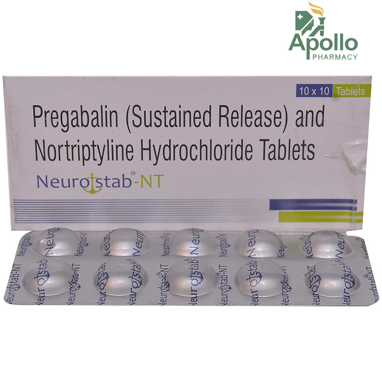 Neurostab NT 75 Tablet 10's, Pack of 10 Neurostab NT 75 Tablet 10's, Pack of 10