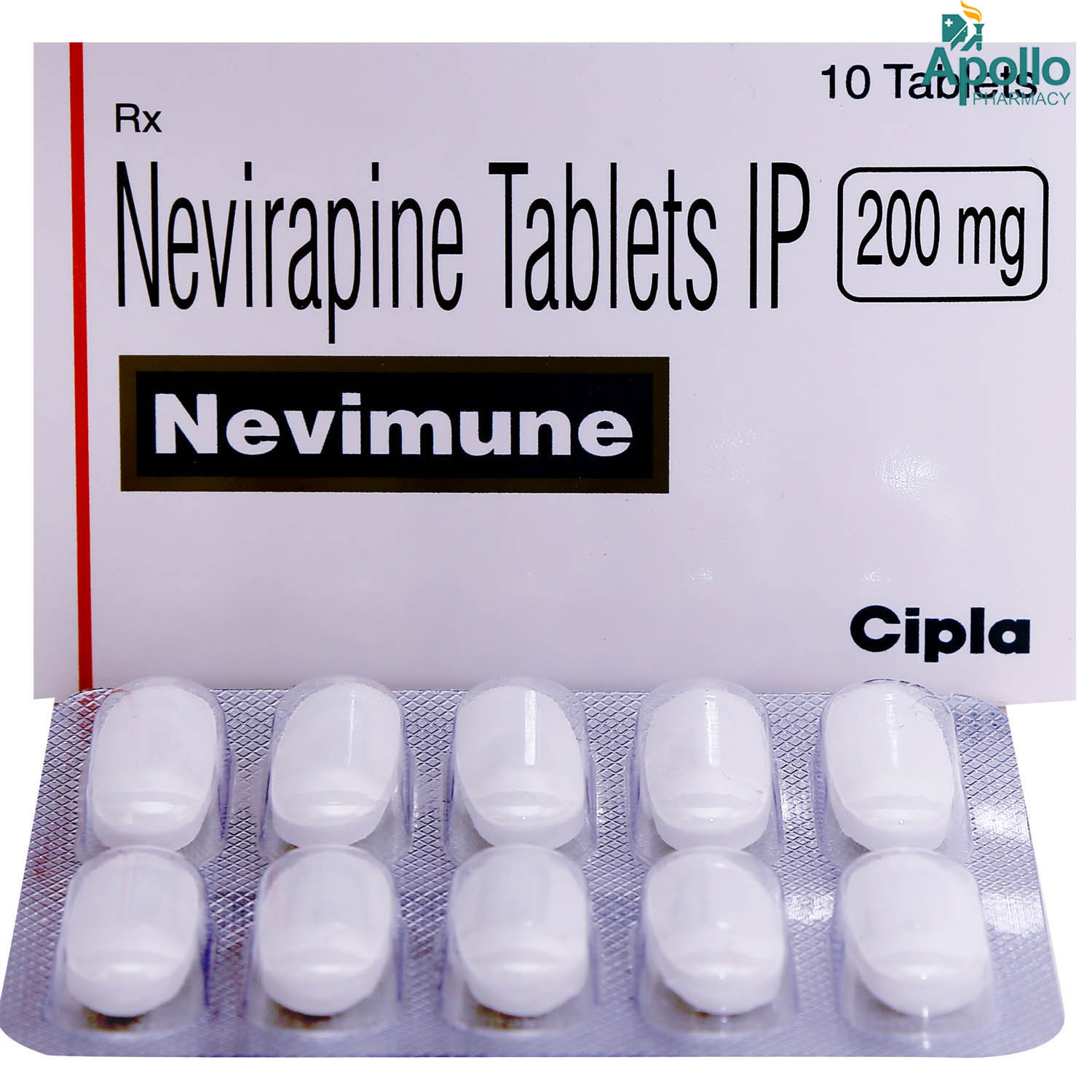 NEVIMUNE 200MG TABLET 10'S, Pack of 10 TABLETS NEVIMUNE 200MG TABLET 10'S, Pack of 10 TABLETS