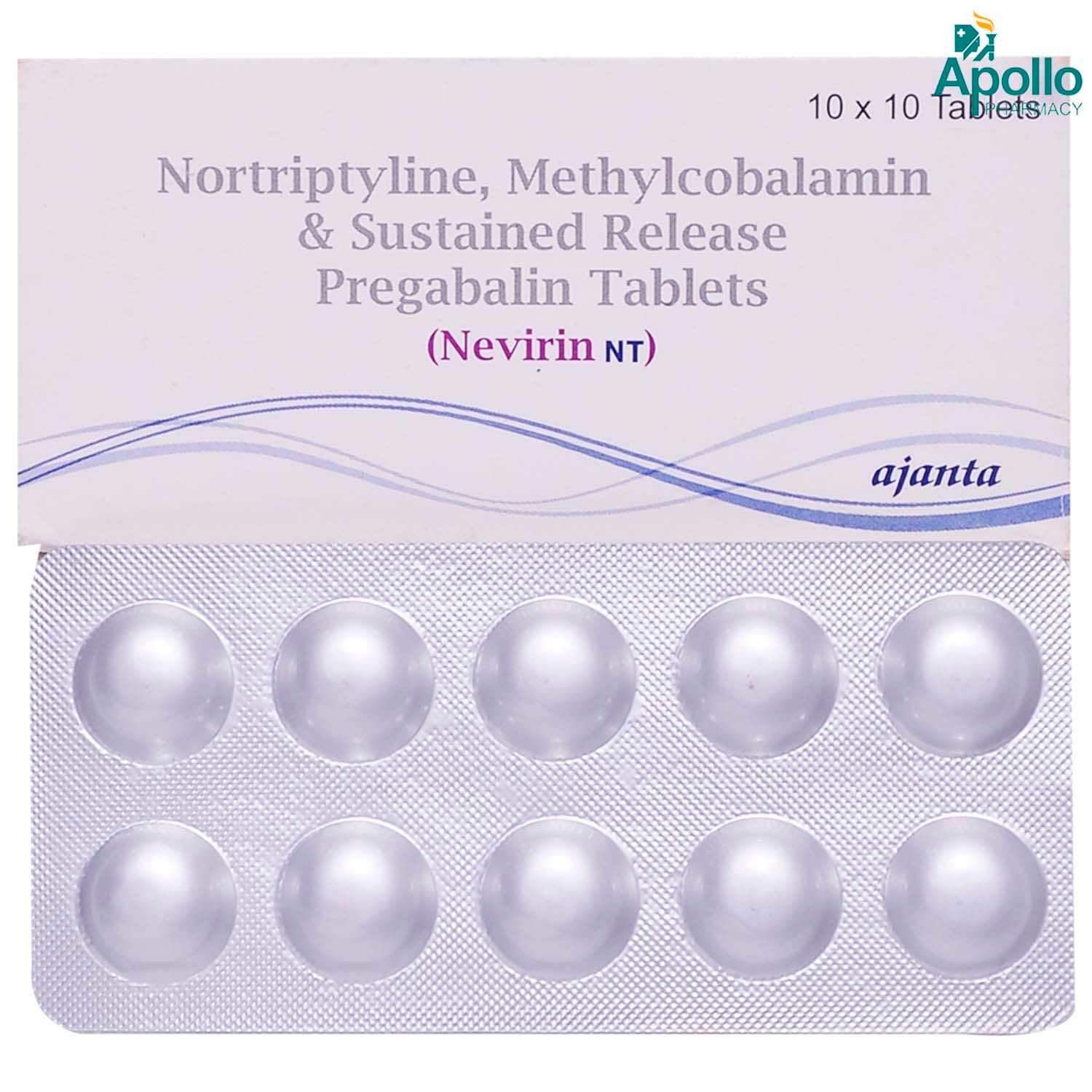 Buy Nevirin Nt 75mg Tablet 10's Online