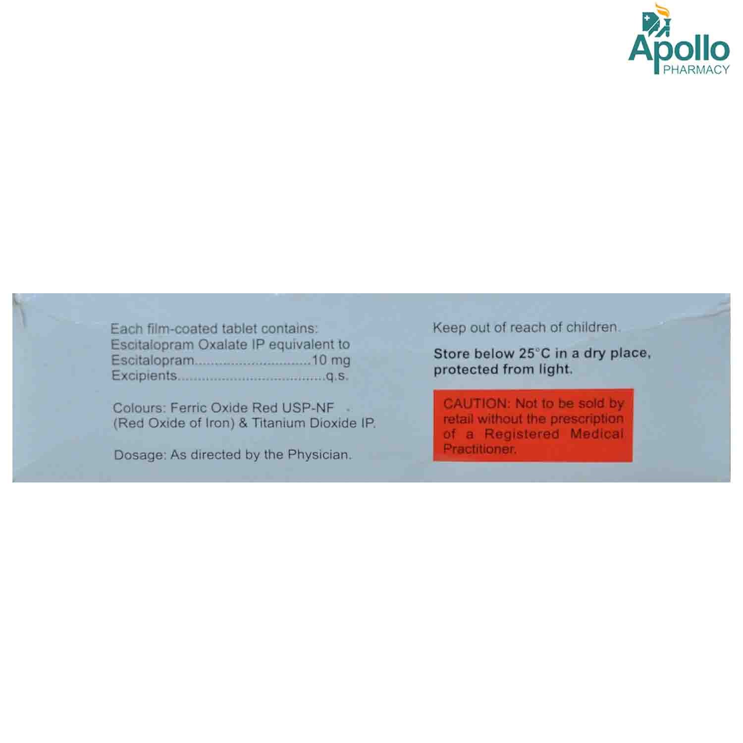 Newcita 10 Tablet 10's, Pack of 10 TABLETS Newcita 10 Tablet 10's, Pack of 10 TABLETS