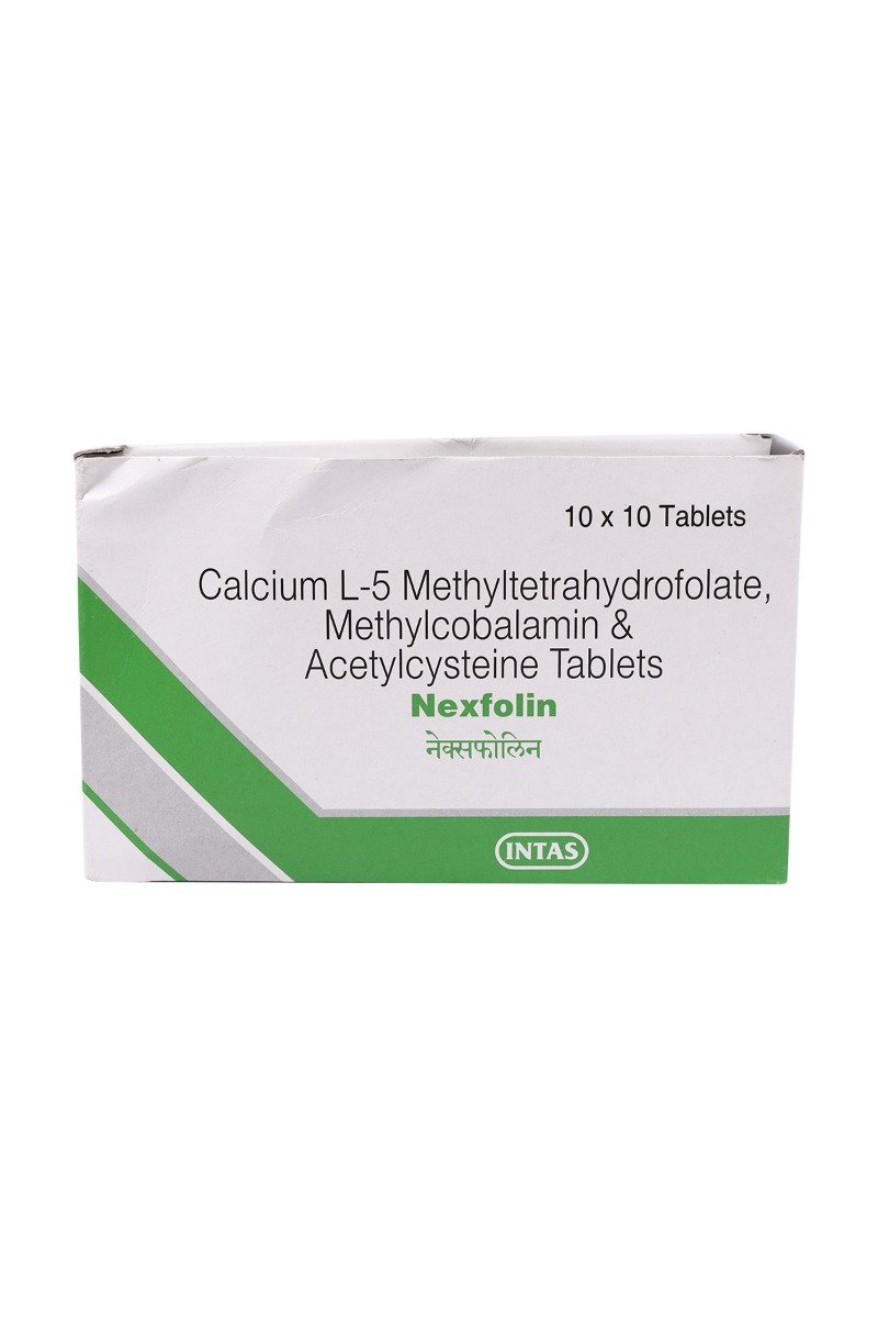 Nexfolin Tablet 10's, Pack of 10 TABLETS Nexfolin Tablet 10's, Pack of 10 TABLETS