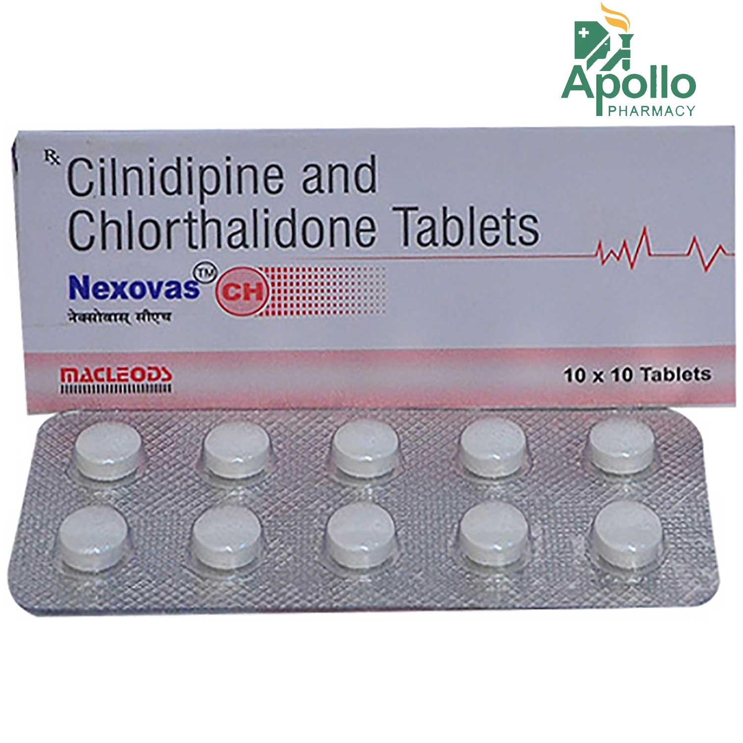 Nexovas CH Tablet 10's, Pack of 10 TABLETS Nexovas CH Tablet 10's, Pack of 10 TABLETS
