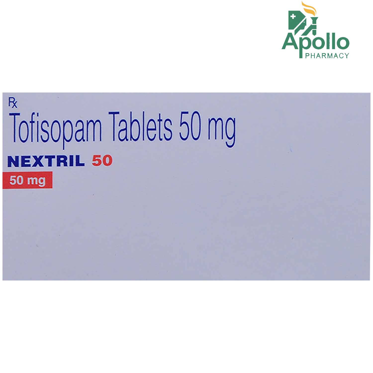 Buy Nextril 50 Tablet 10's Online