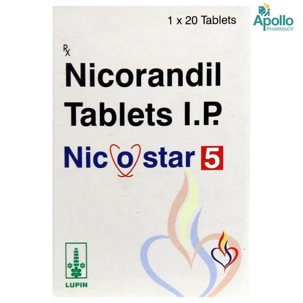 Nicostar 5 mg Tablet 20's, Pack of 1 TABLET