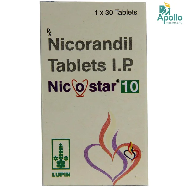 Nicostar 10 mg Tablet 30's, Pack of 1 TABLET