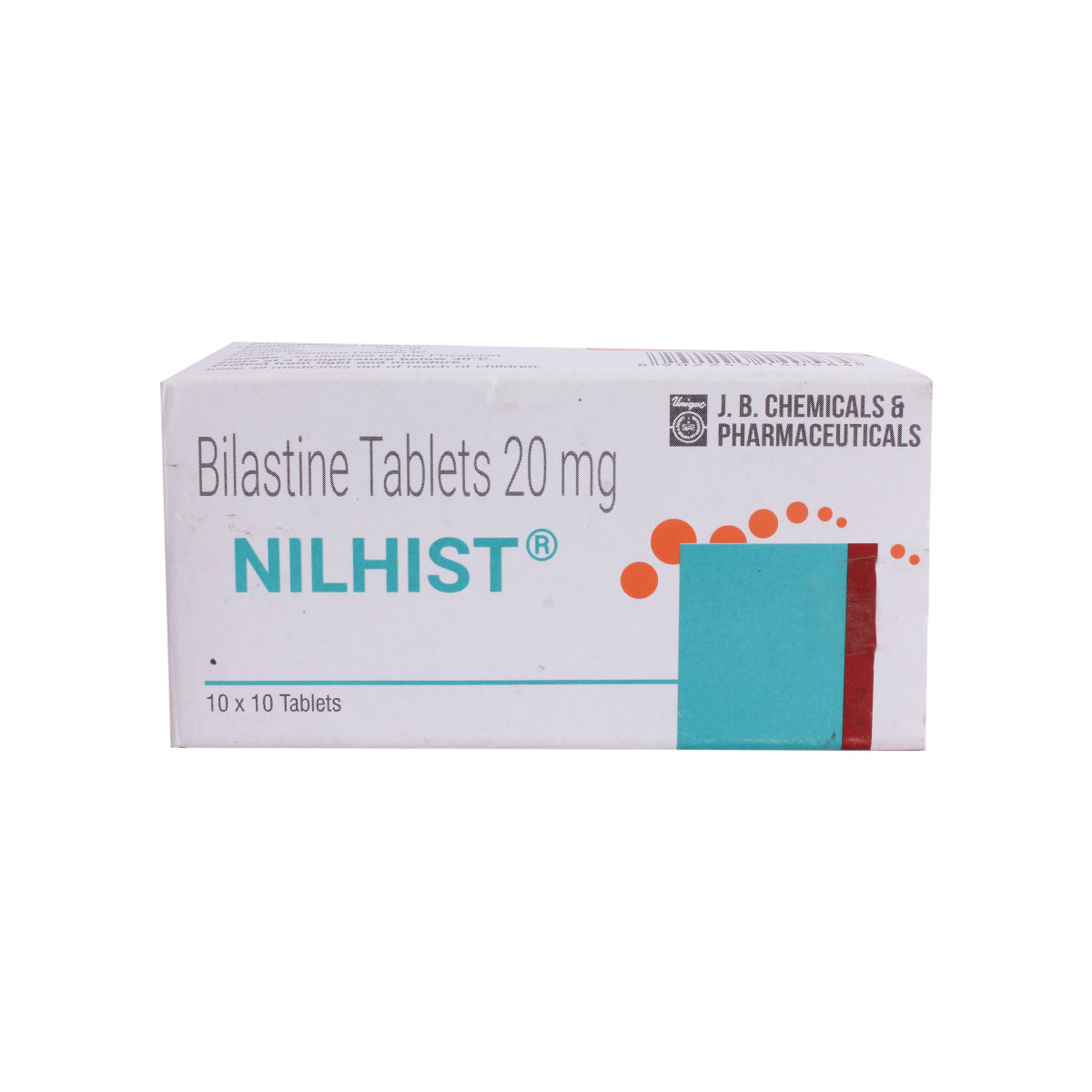 Nilhist 20 Tablet 10's, Pack of 10 TABLETS Nilhist 20 Tablet 10's, Pack of 10 TABLETS