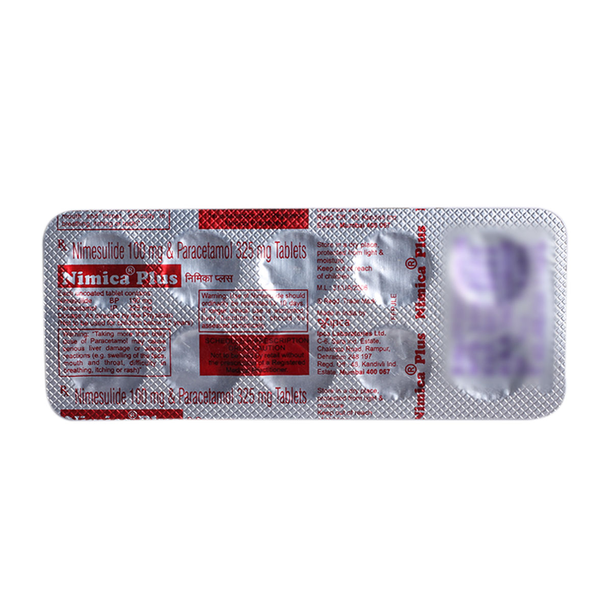 Buy Nimica Plus Tablet 10's Online