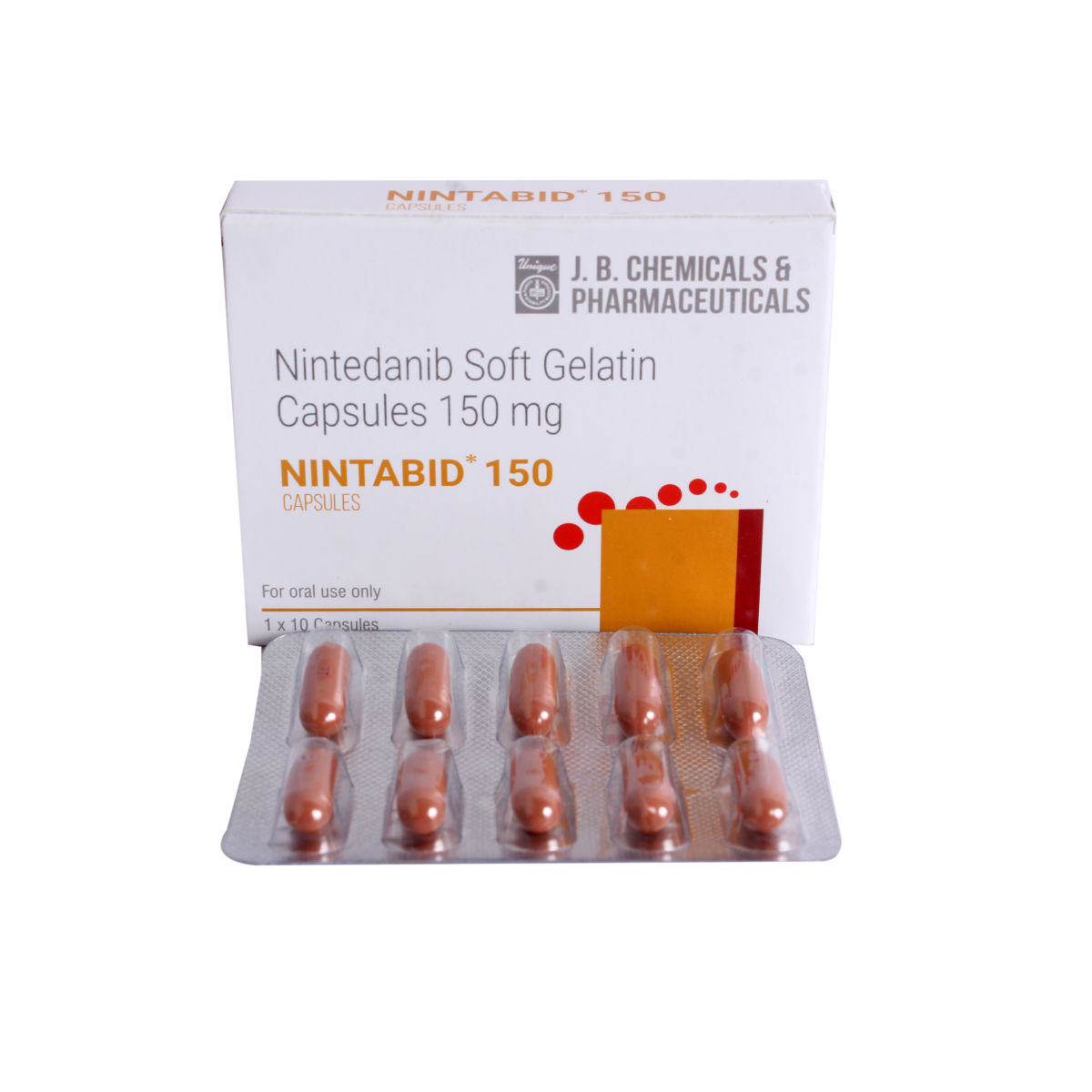 Buy Nintabid 150 Softgel Capsule 10's Online