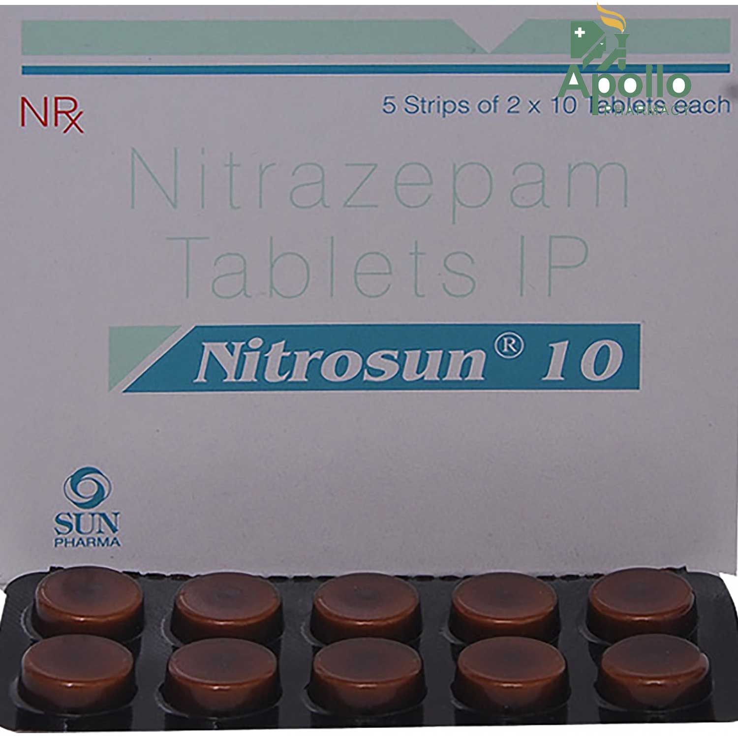Nitrosun 10 Tablet 10's, Pack of 10 TABLETS Nitrosun 10 Tablet 10's, Pack of 10 TABLETS