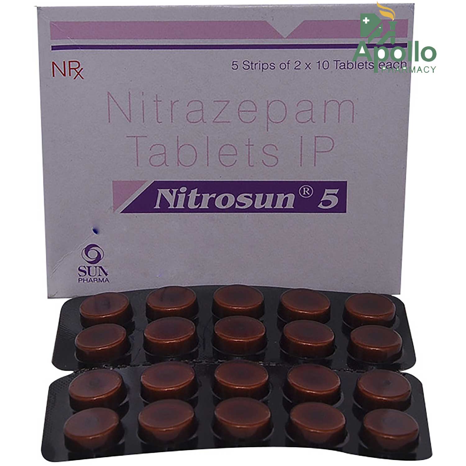 Nitrosun 5 Tablet 10's, Pack of 10 TABLETS Nitrosun 5 Tablet 10's, Pack of 10 TABLETS