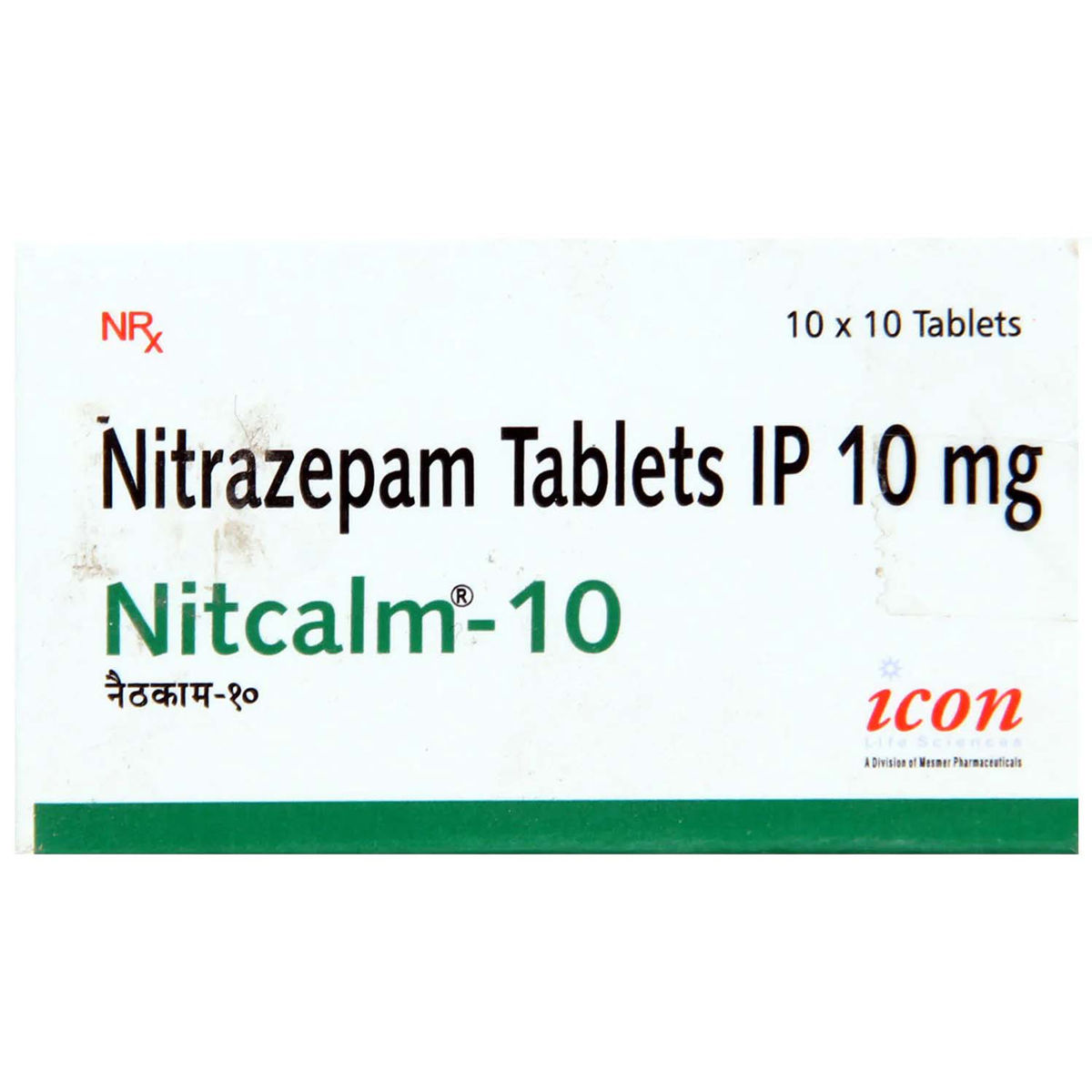 Buy Nitcalm 10 Tablet 10's Online