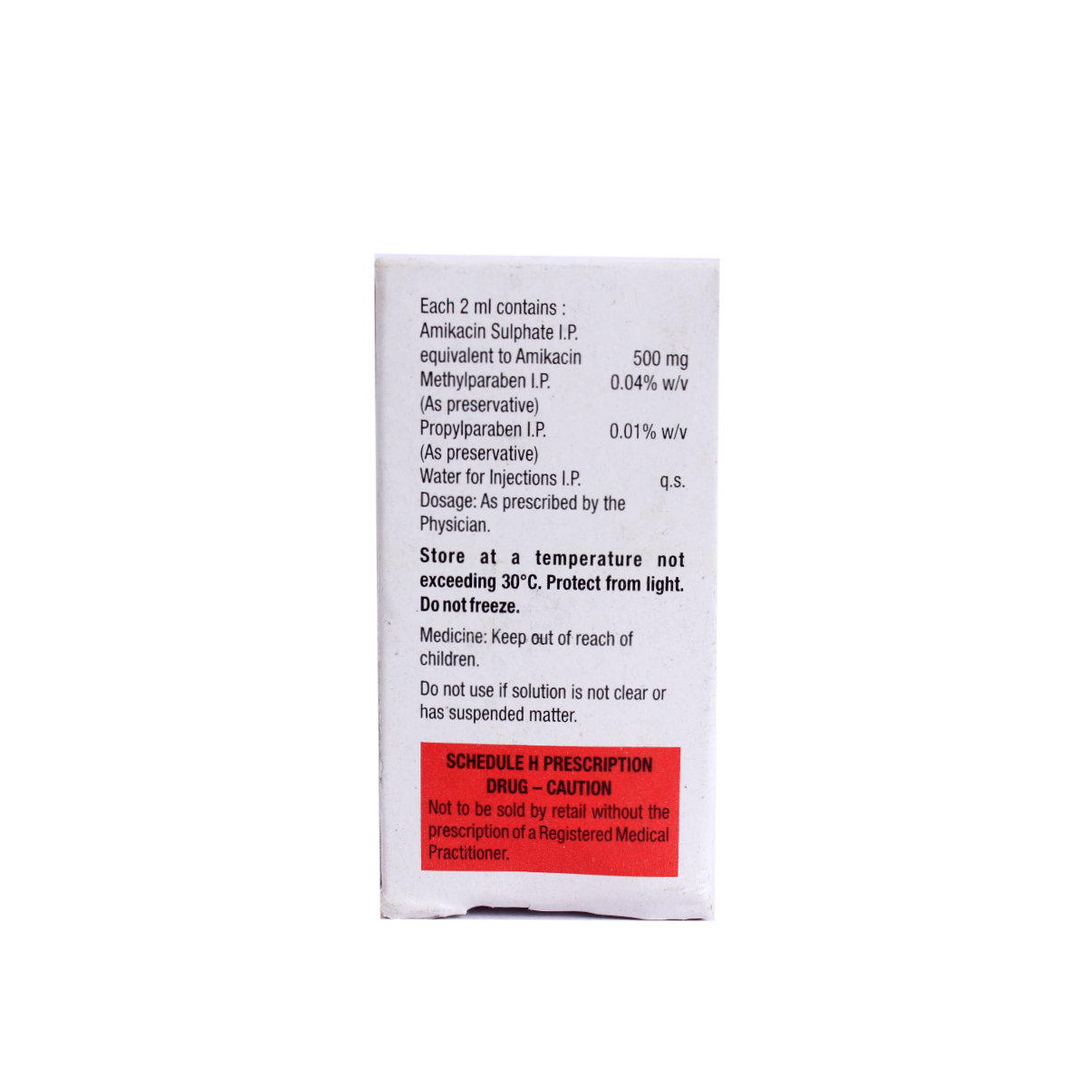 NKACIN 500MG INJECTION, Pack of 1 Injection NKACIN 500MG INJECTION, Pack of 1 Injection