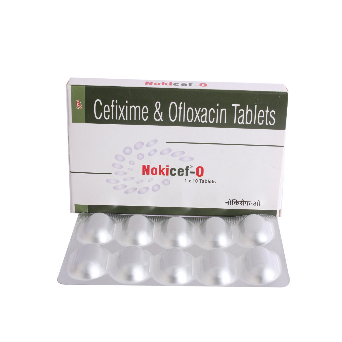 NOKICEF O TABLET, Pack of 10 TabletS NOKICEF O TABLET, Pack of 10 TabletS