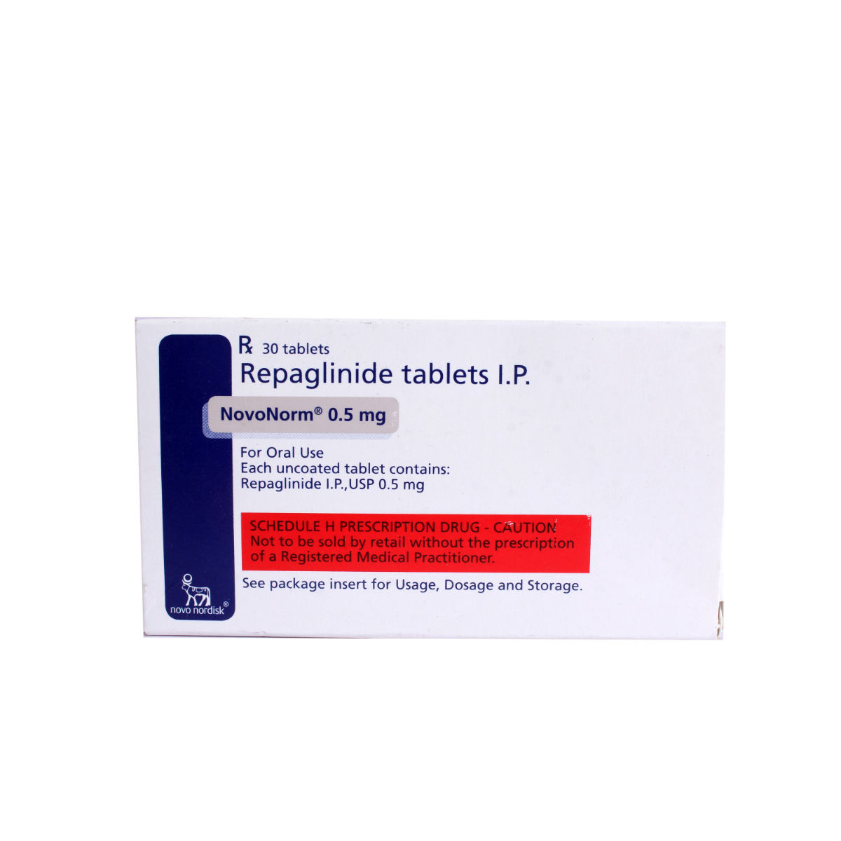 Buy Novonorm 0.5 mg Tablet 15's Online